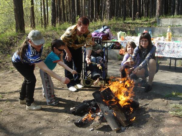 Встречаться можно и на природе!